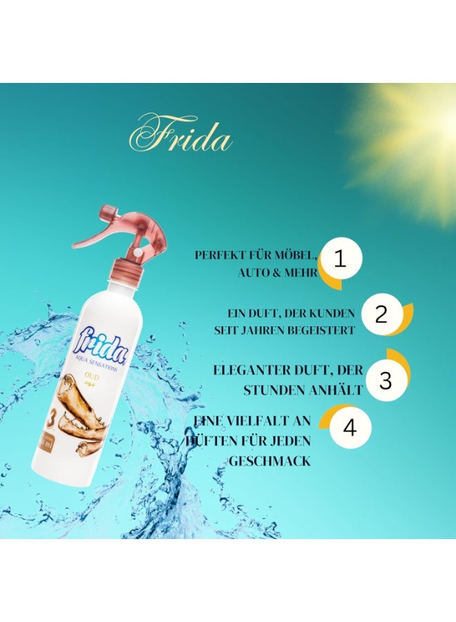 فريدا بخاخ معطر الجو برائحة العود 460 مل من فريدا - Image 4